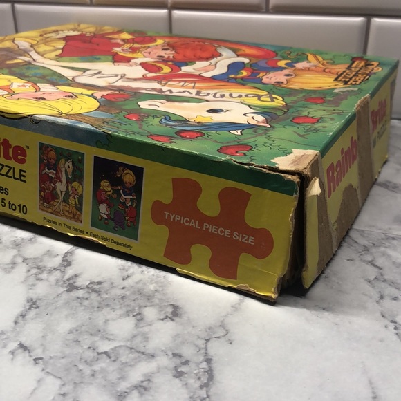 VTG Rainbow Bright 100pc Puzzle Complete - Picture 3 of 9